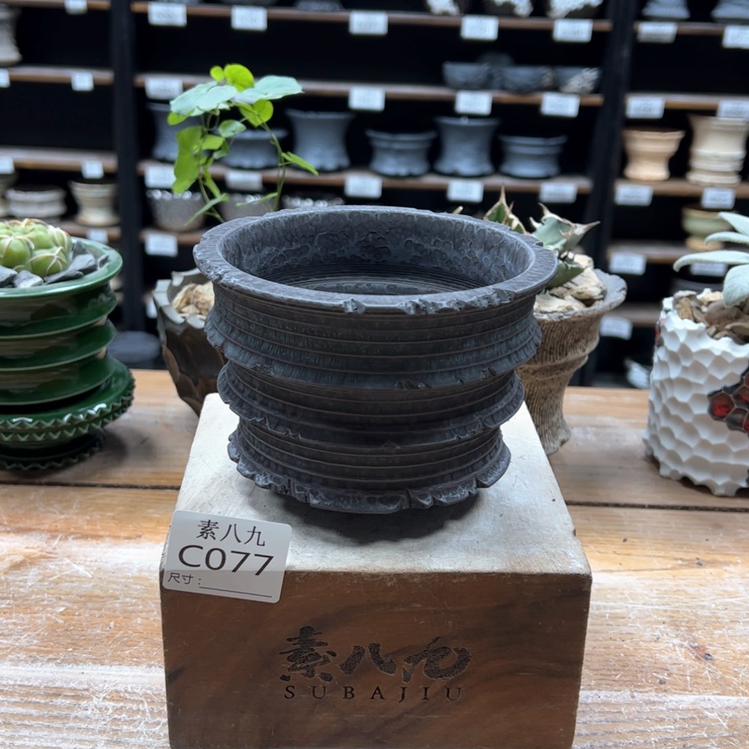 素八九陶瓷内口11.5高9.5