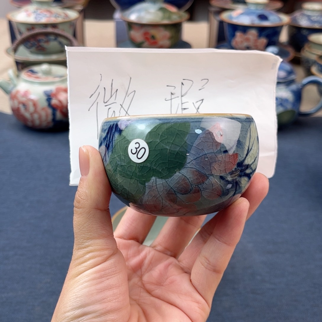 杯景德镇手绘手工茶具