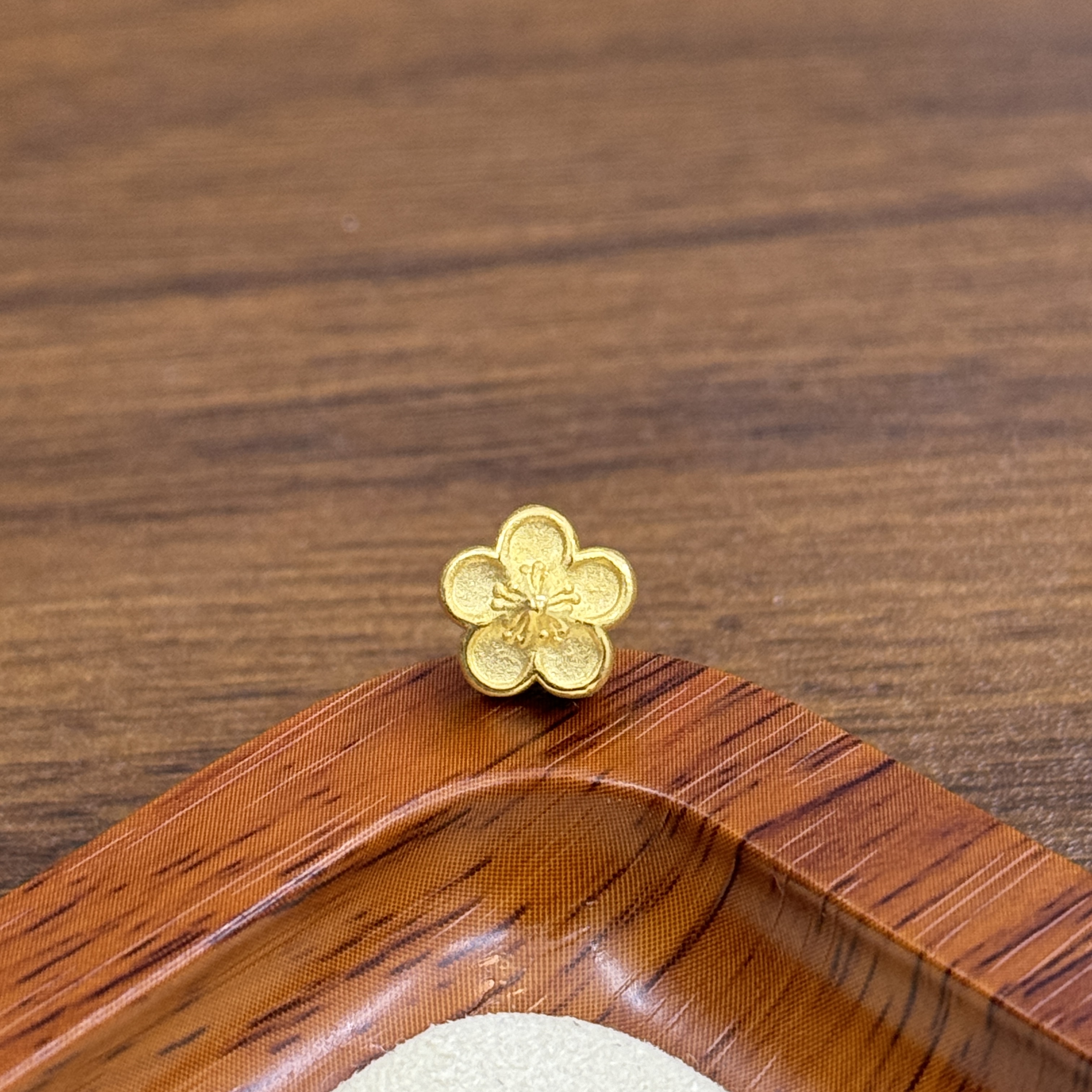 宝藏好物辉通黄金直播间999足金9mm加厚桃花DP2110-0740