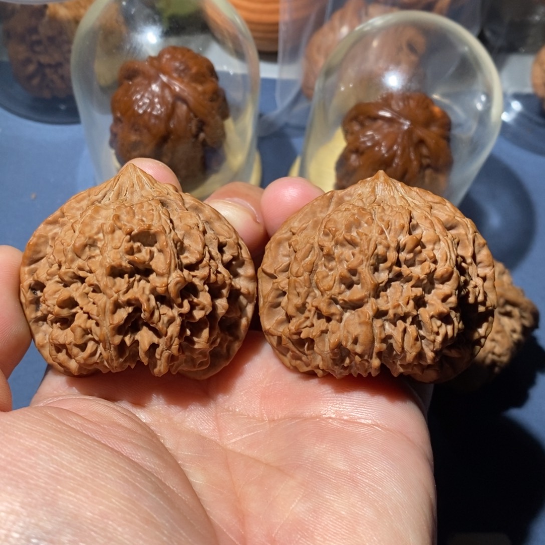 吊坠文玩核桃满天星46