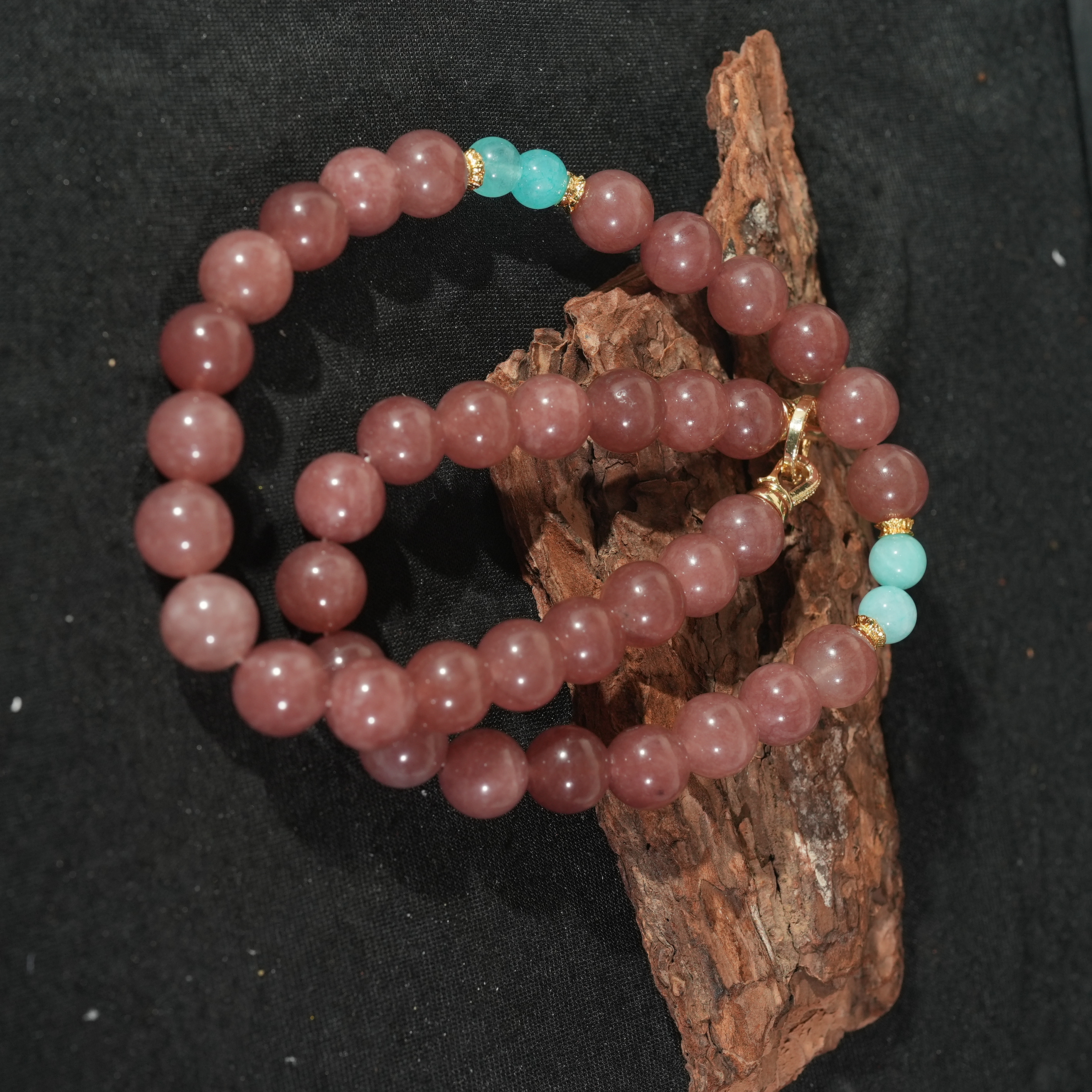 7.6香港王老板-石英质玉项链4v40