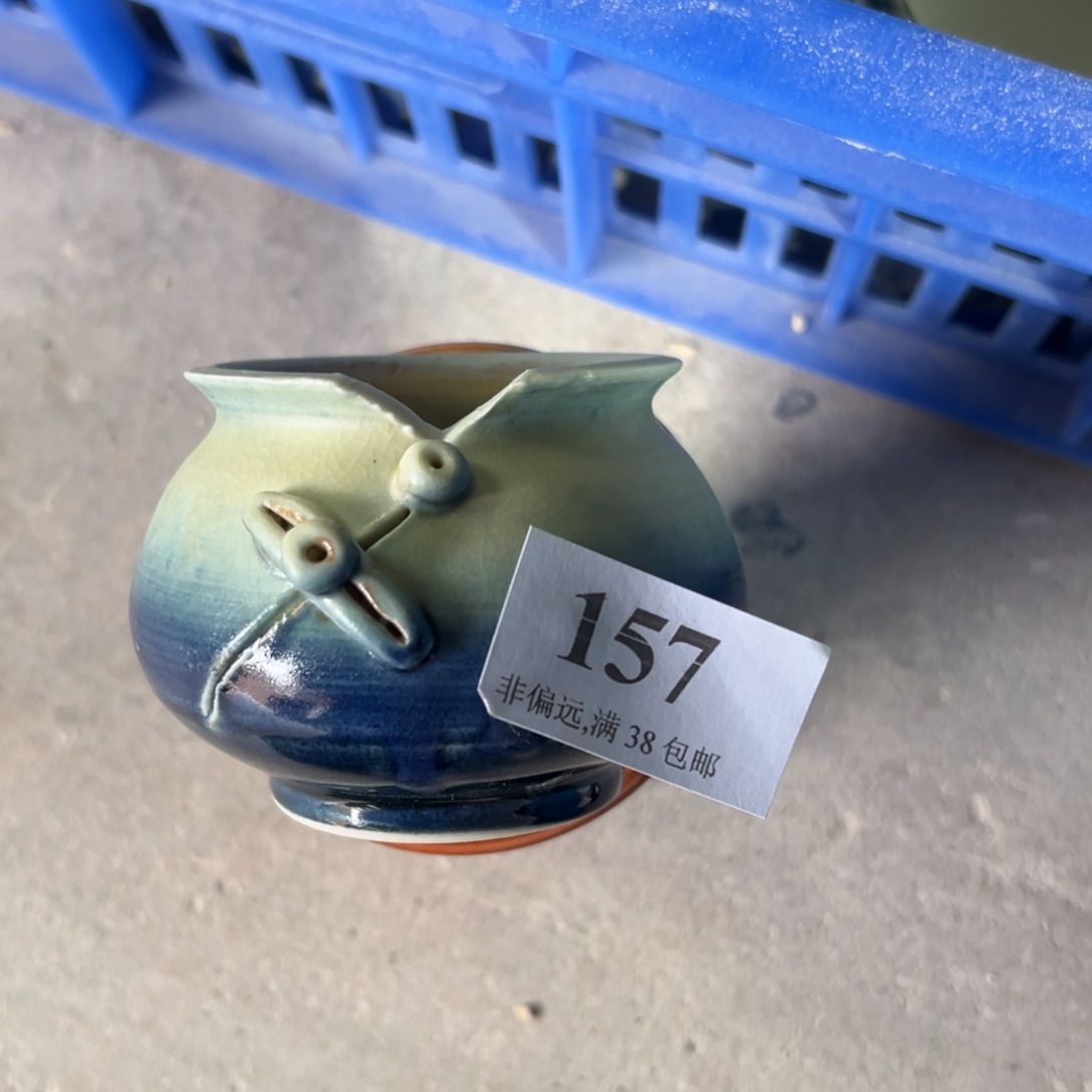 红陶景德镇手工花盆