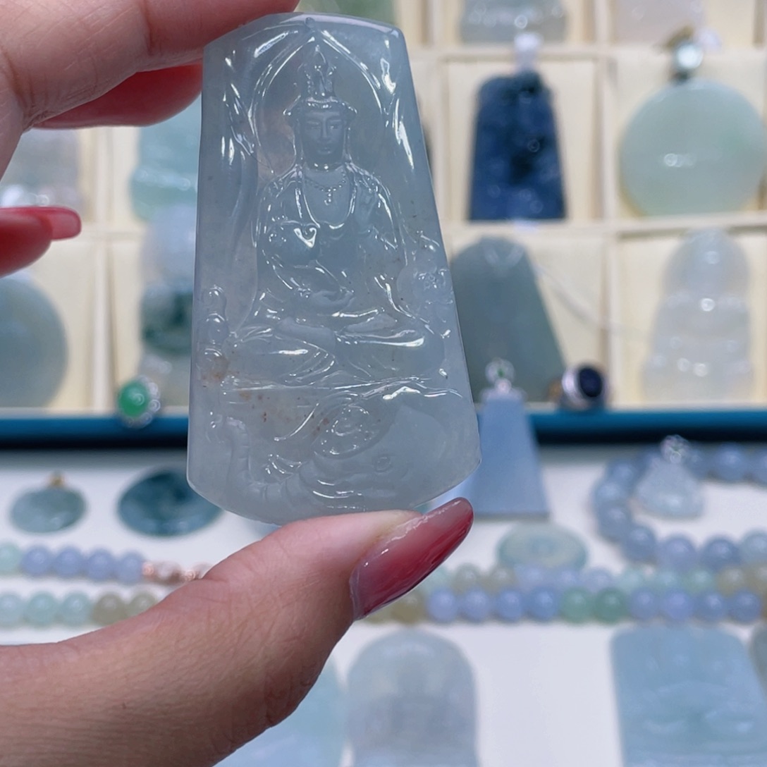 翡翠颈饰未镶嵌顺***！