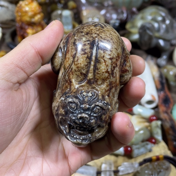 和田玉吊坠(不含链)未镶嵌