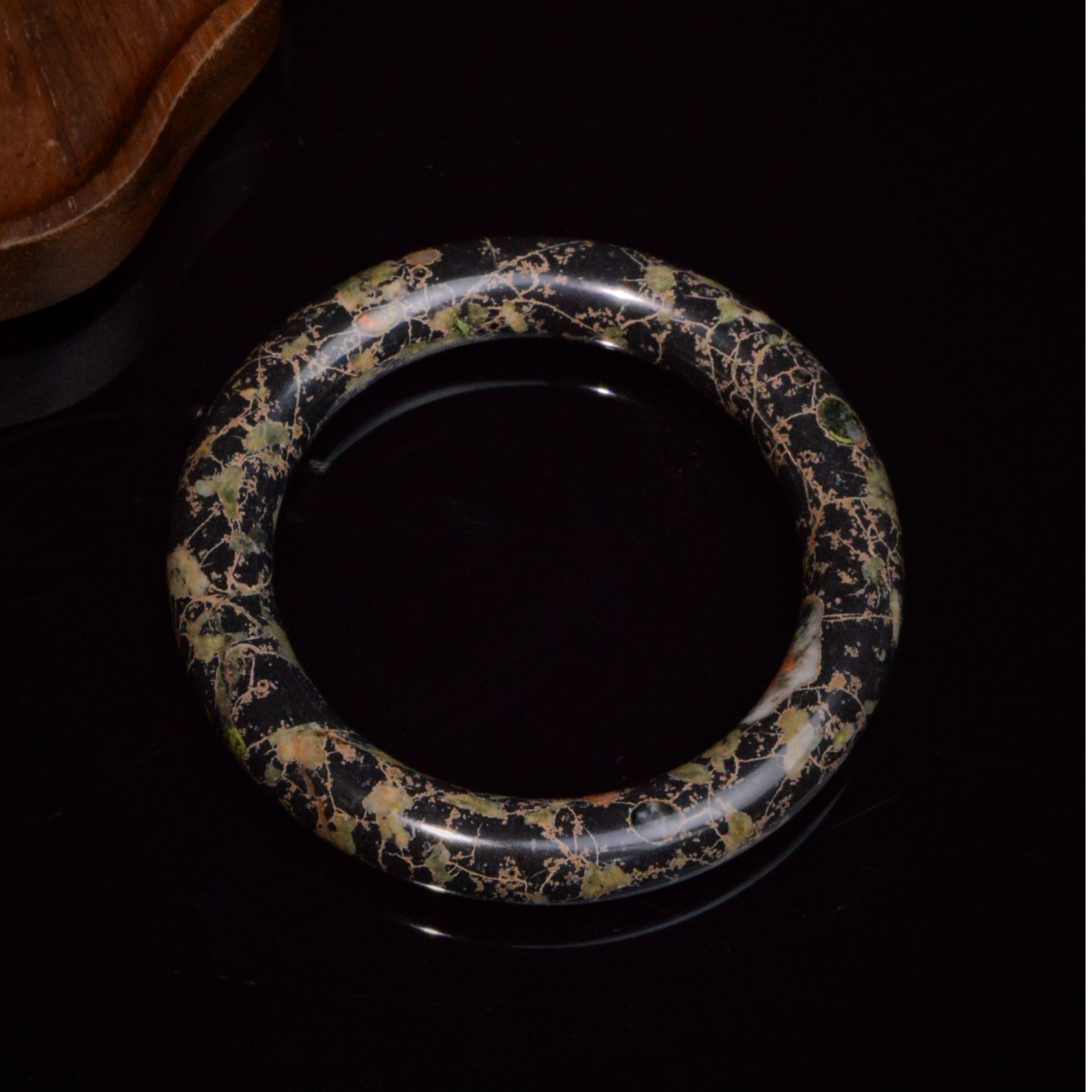 【体验款】天然玉石汉代国玉长寿玉安山玉梅花玉玉中人参 花色随机