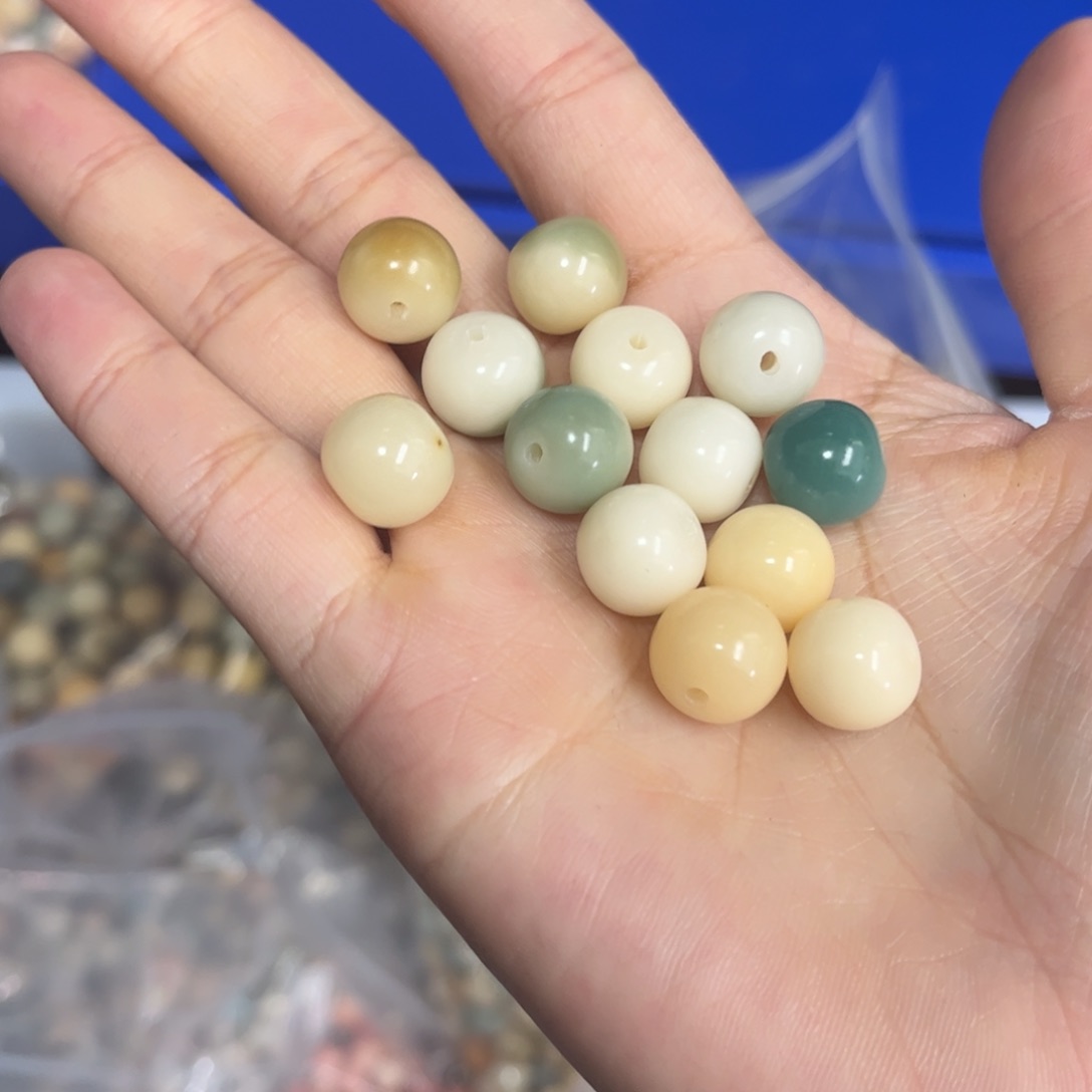 【闪购商品】白玉菩提吊坠q12mm 50+10 苹果