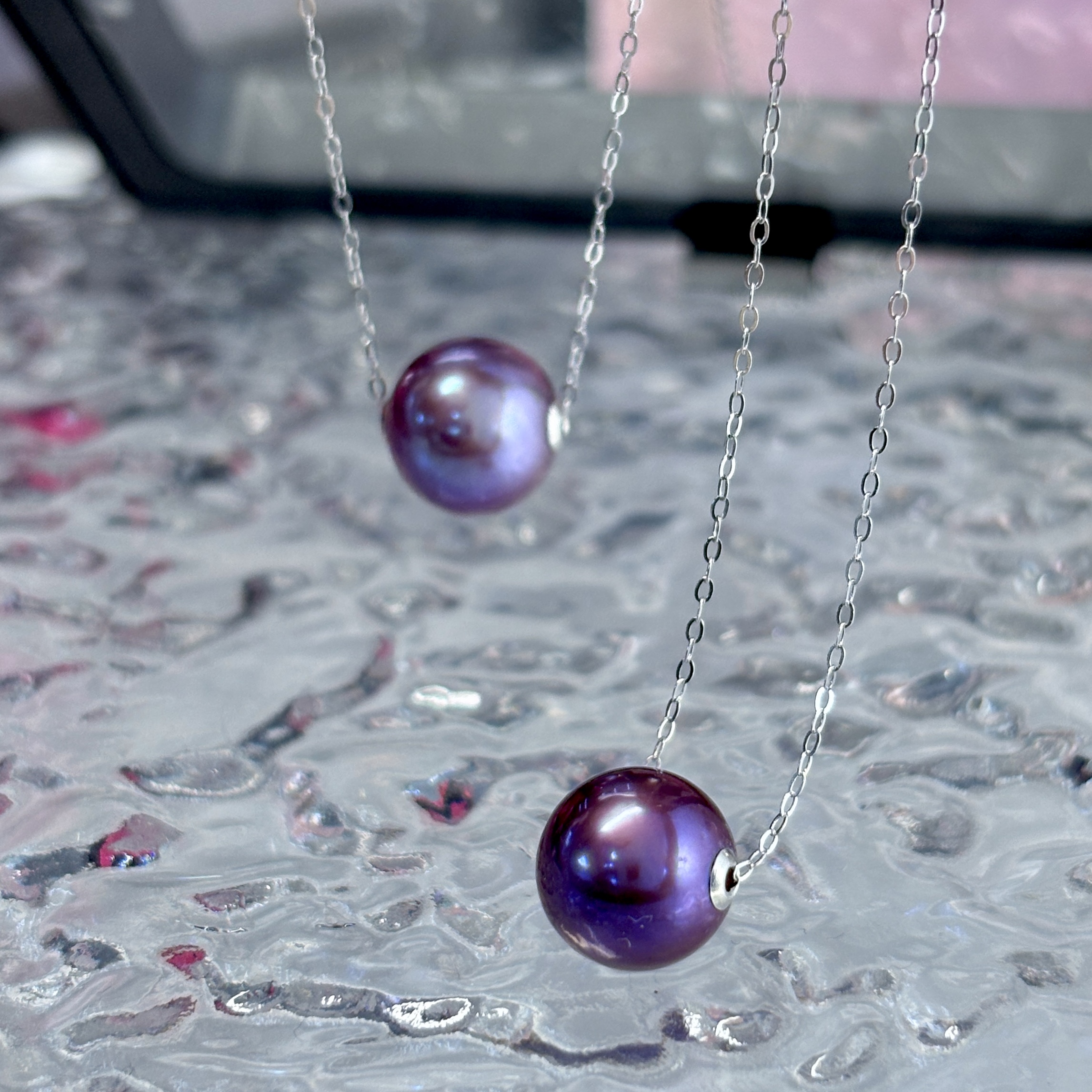 【小彤专属】【祥云】G18k金路路通珍珠吊坠赠银链多样性发一RY81034