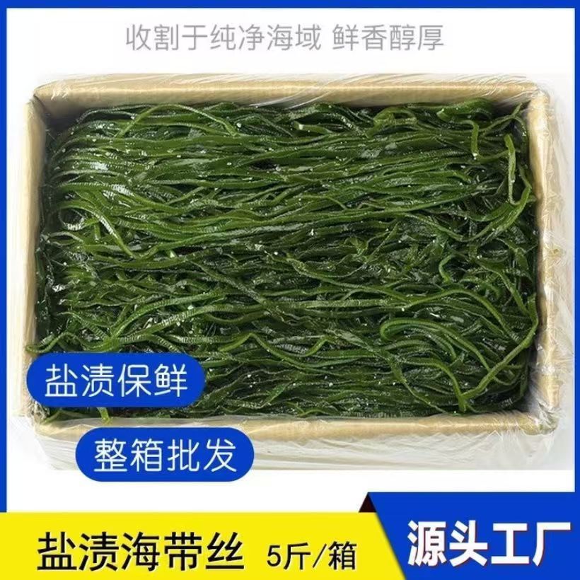 抢！大连头茬盐渍海带丝新鲜凉拌煲汤火锅