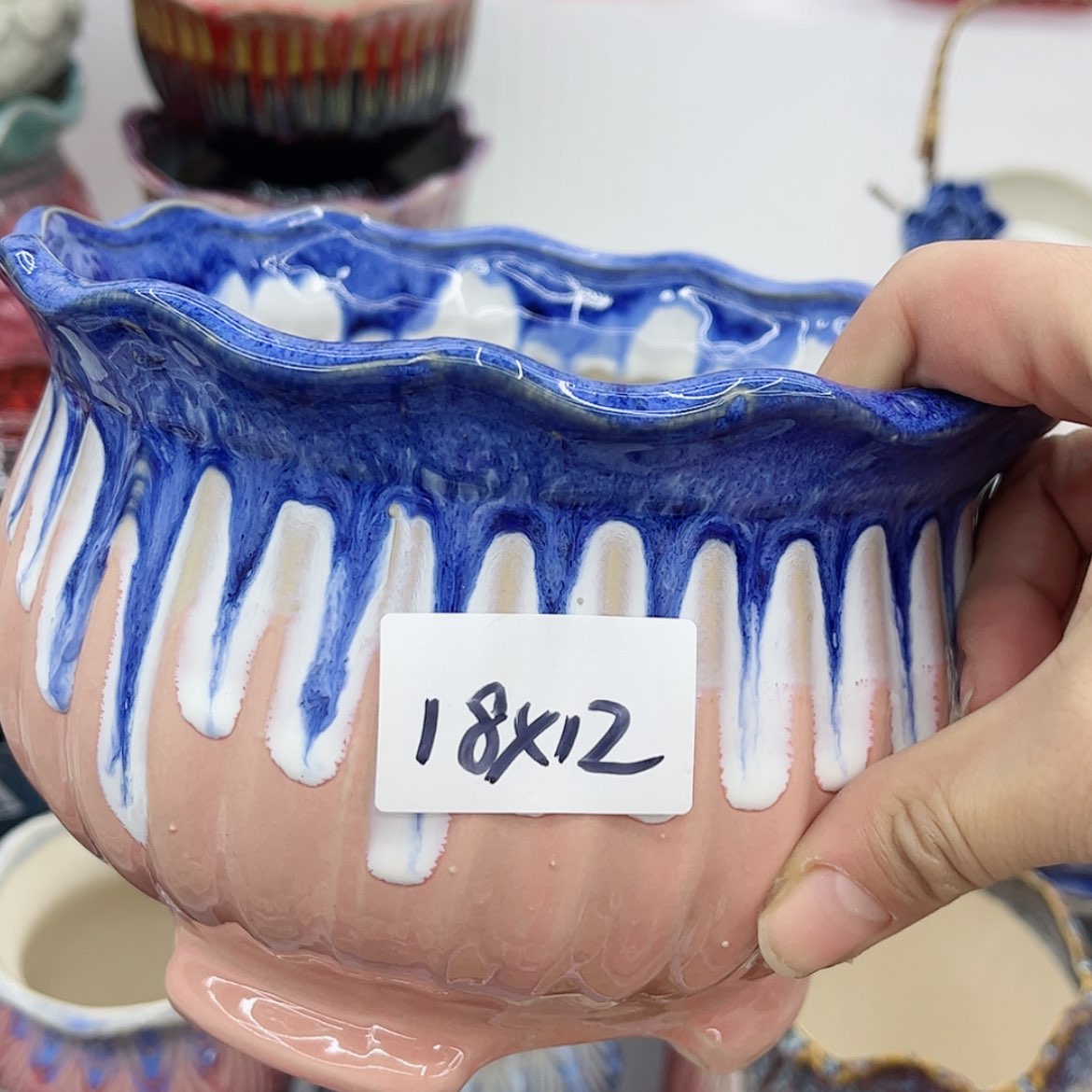 【闪购商品】陶瓷多肉绿植陶瓷花盆