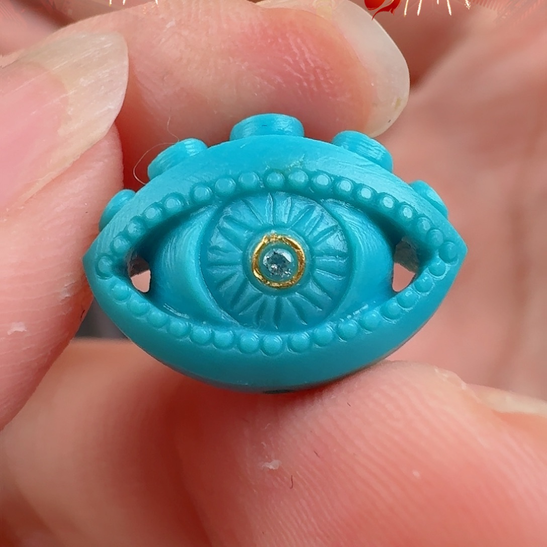 绿松石珠宝奇石未镶嵌