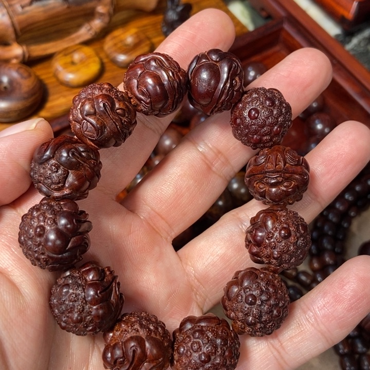 檀香紫檀（小叶紫檀）金蟾