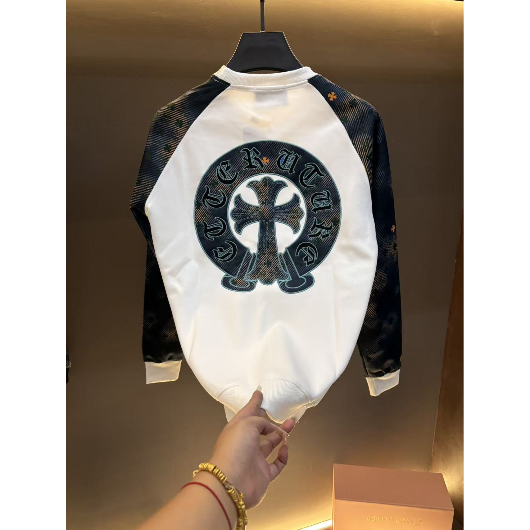 男士秋季新款轻奢休闲百搭修身时尚卫衣F505