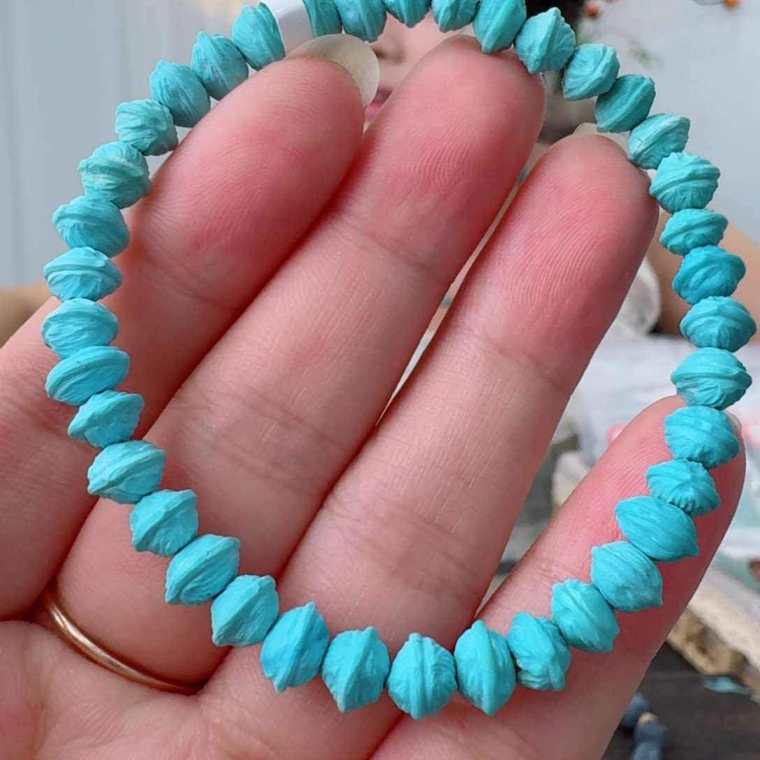 未镶嵌绿松石珠宝奇石