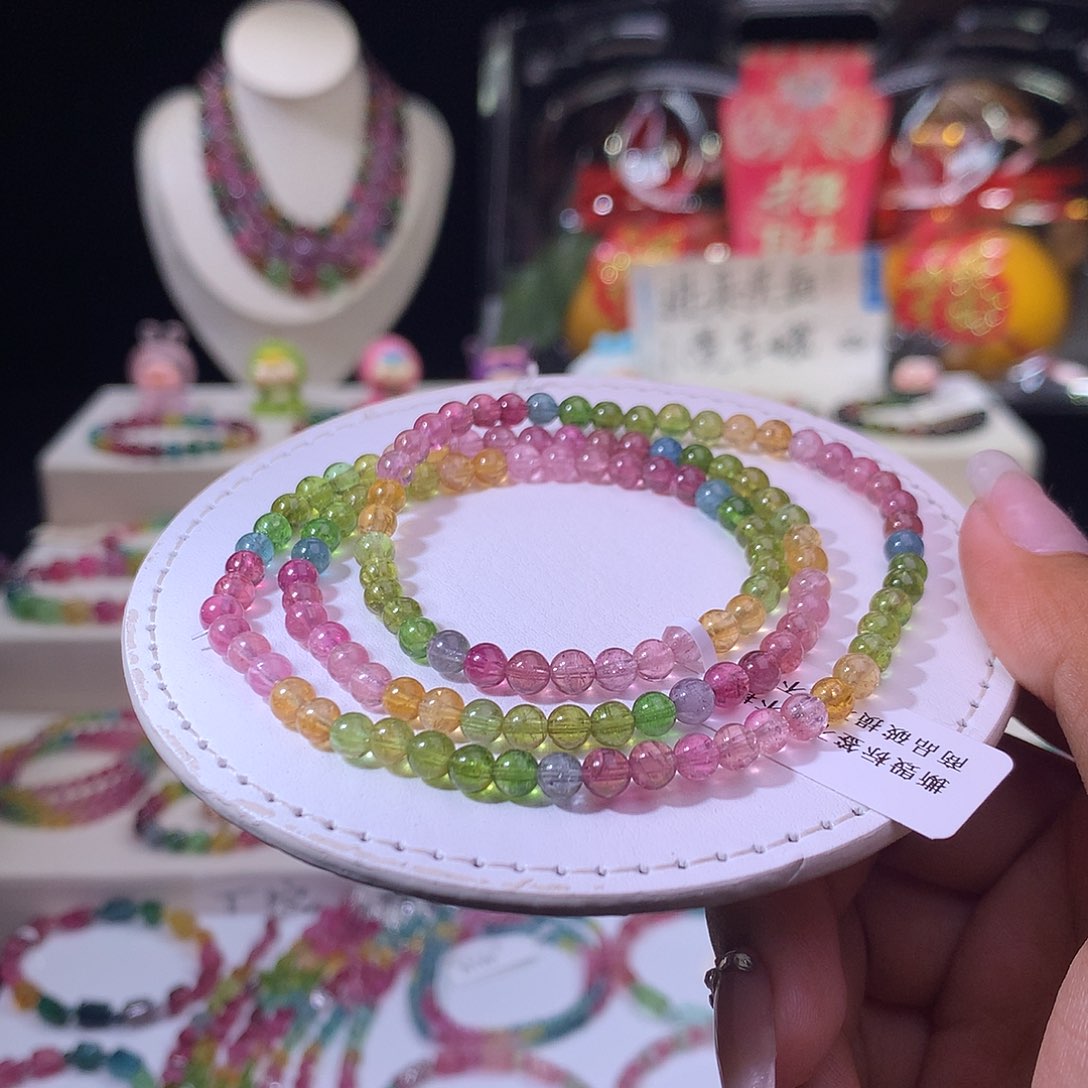 碧玺手链未镶嵌碧玺