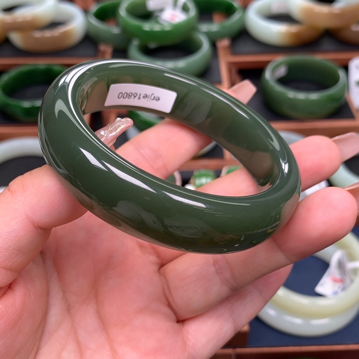 和田玉（碧玉）6061圈口未镶嵌