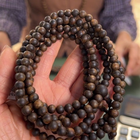 沉香手串乌身红土沉浮15克卡0.6多样性发1条