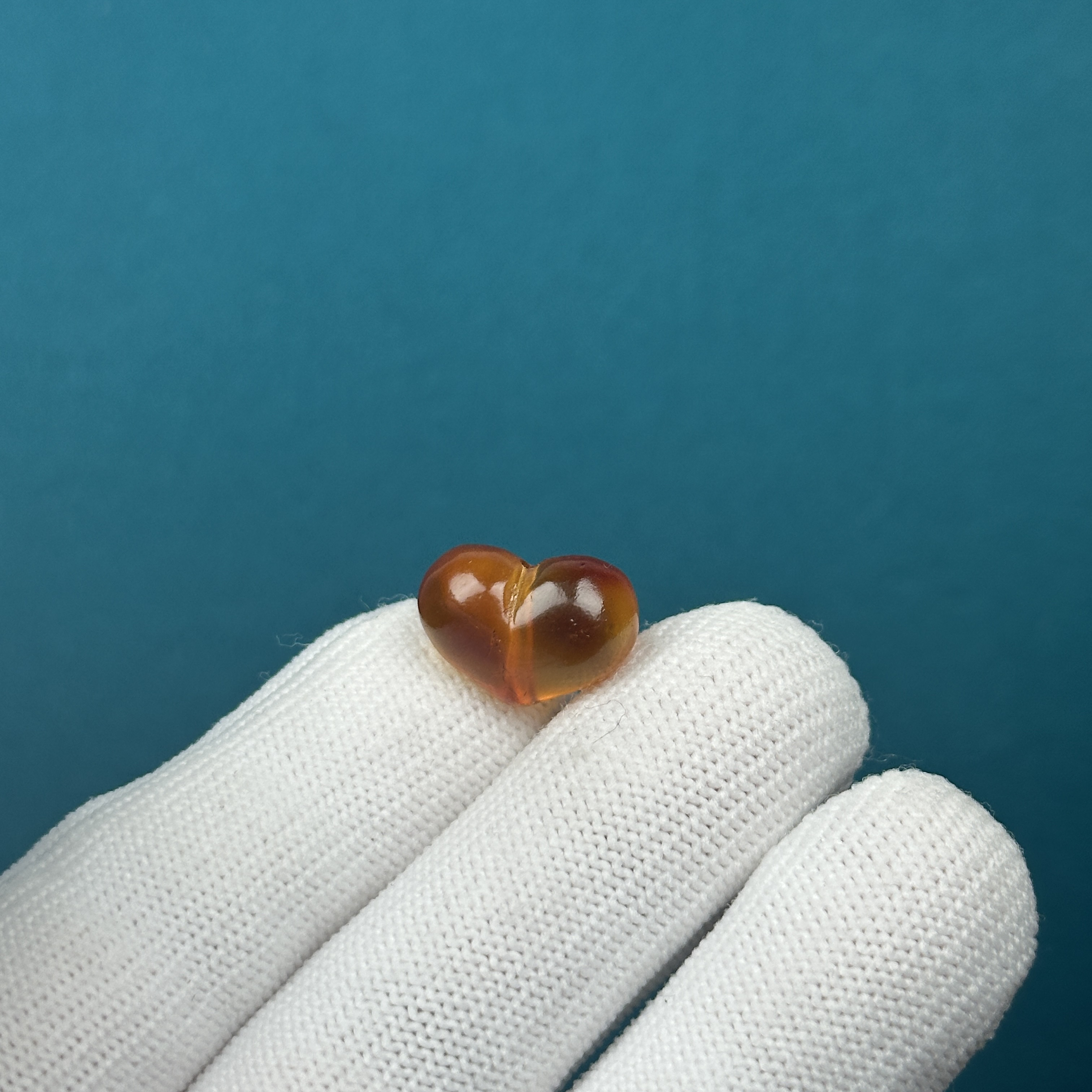 F36-80天然蜜蜡 屁桃 16*11*8.5mm 支持复检假一罚十