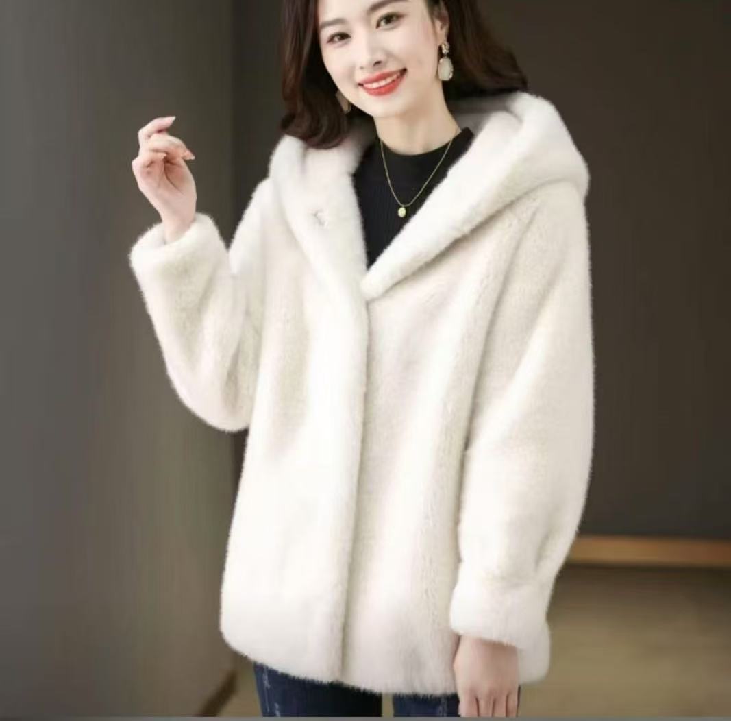 【李锦溪专属】高端时定制款女士小帽短外套