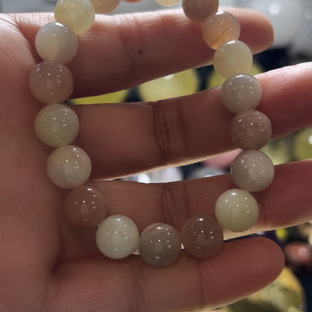 水晶手链未镶嵌彩月光手链