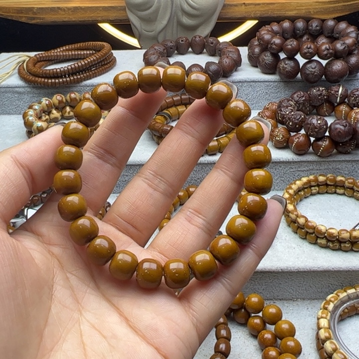 紫金鼠手串实心老邢板料