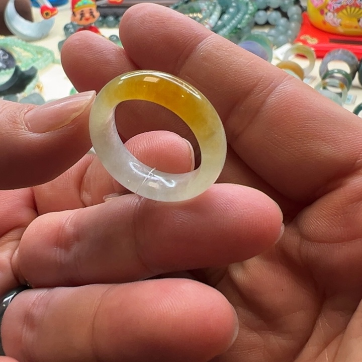 翡翠未镶嵌戒指翡翠戒指18