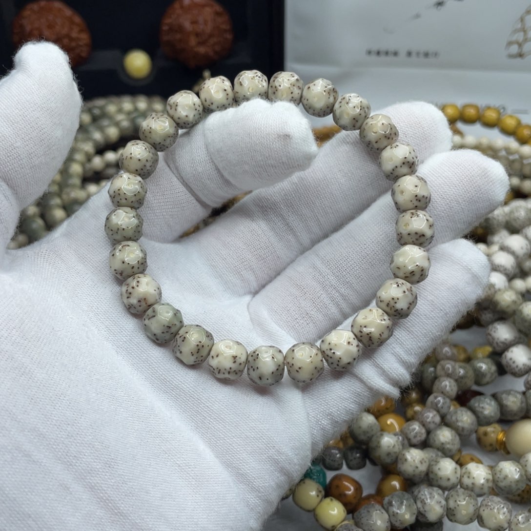 星月菩提手串飞****2玫瑰金9无相