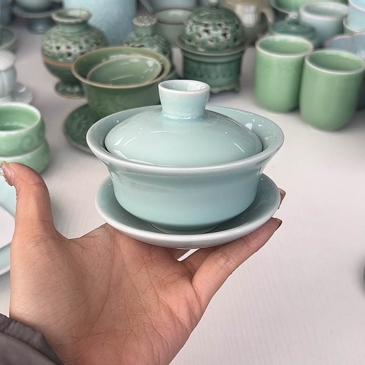 小米茶器龙泉青瓷