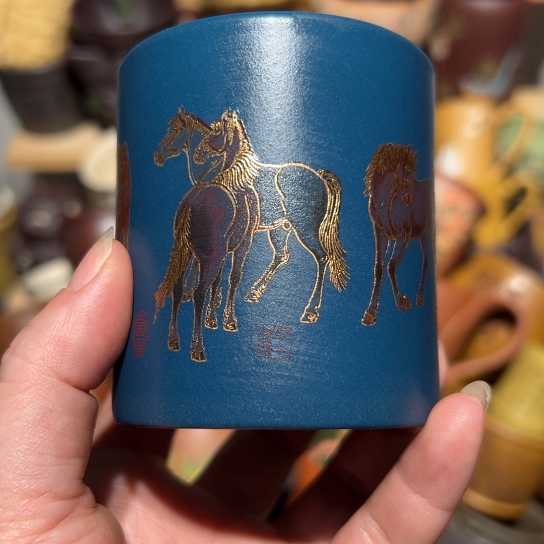 紫砂茶杯宜兴紫砂主人杯