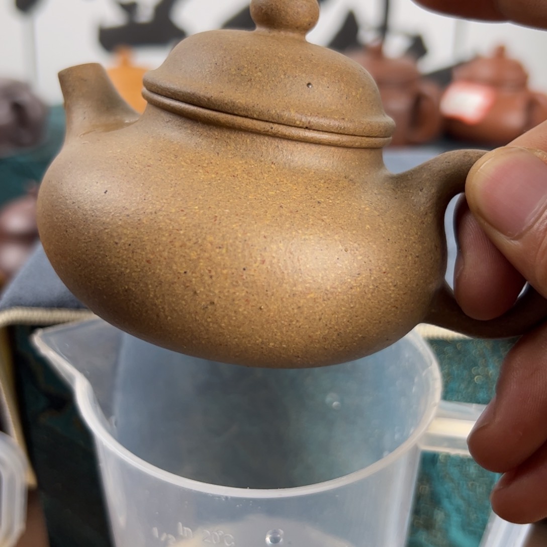 紫砂茶壶半手工容天