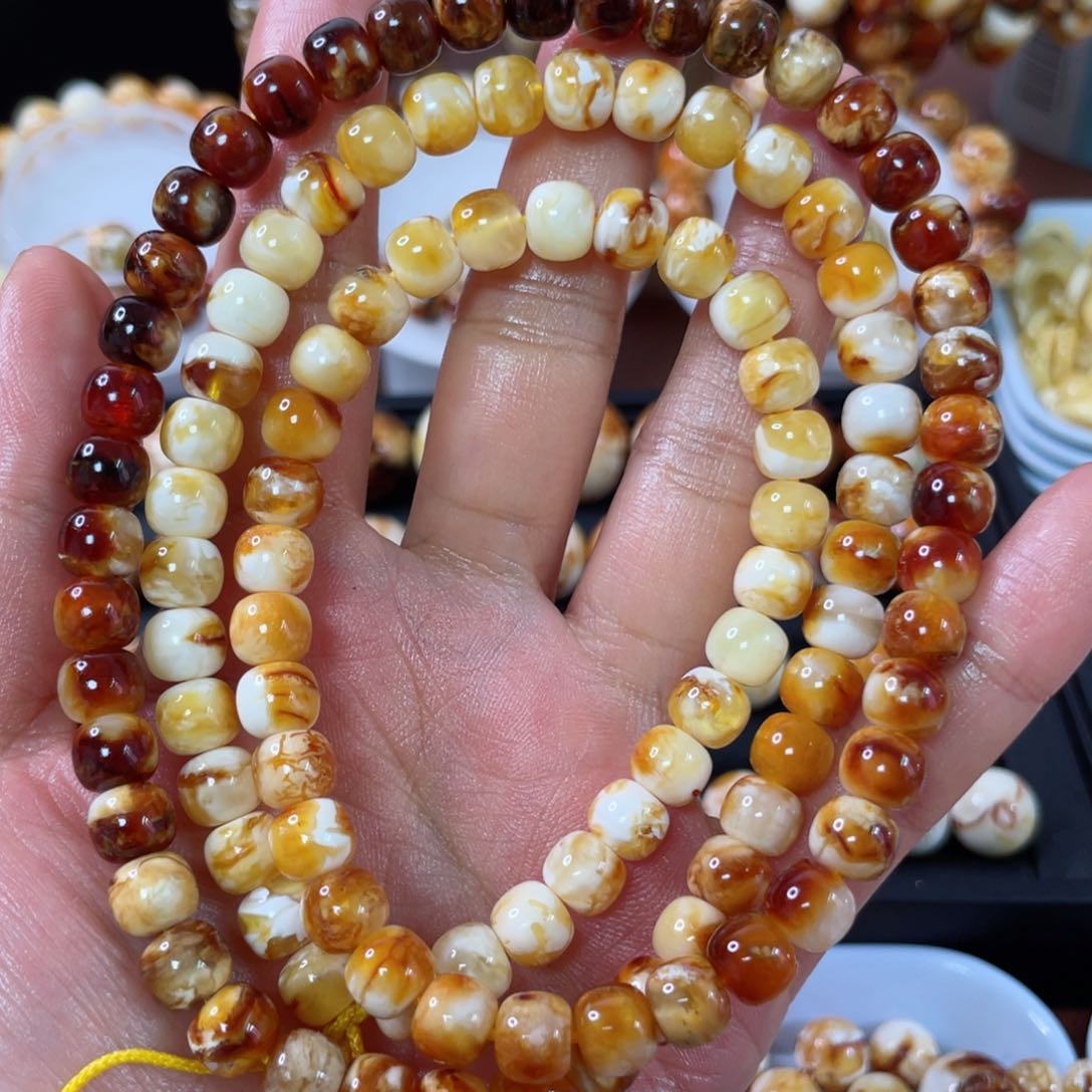 裸石琥珀未镶嵌蜜蜡尺寸7.9