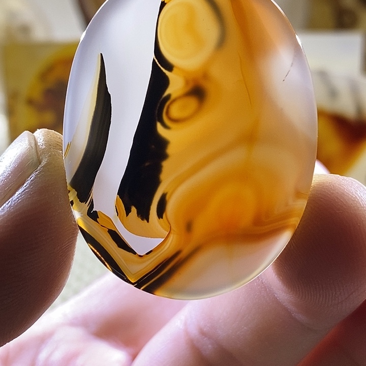 玛瑙/玉髓未镶嵌颈饰