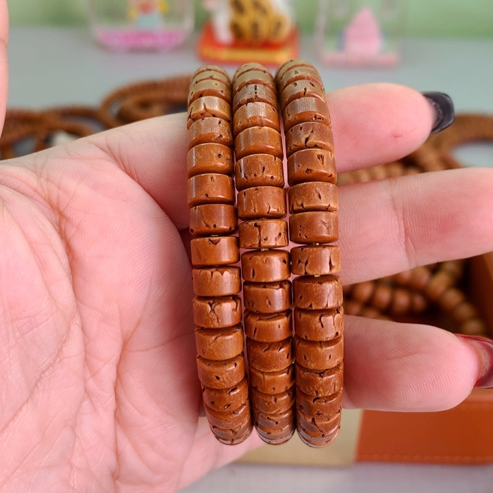 桃核手串精工药片8