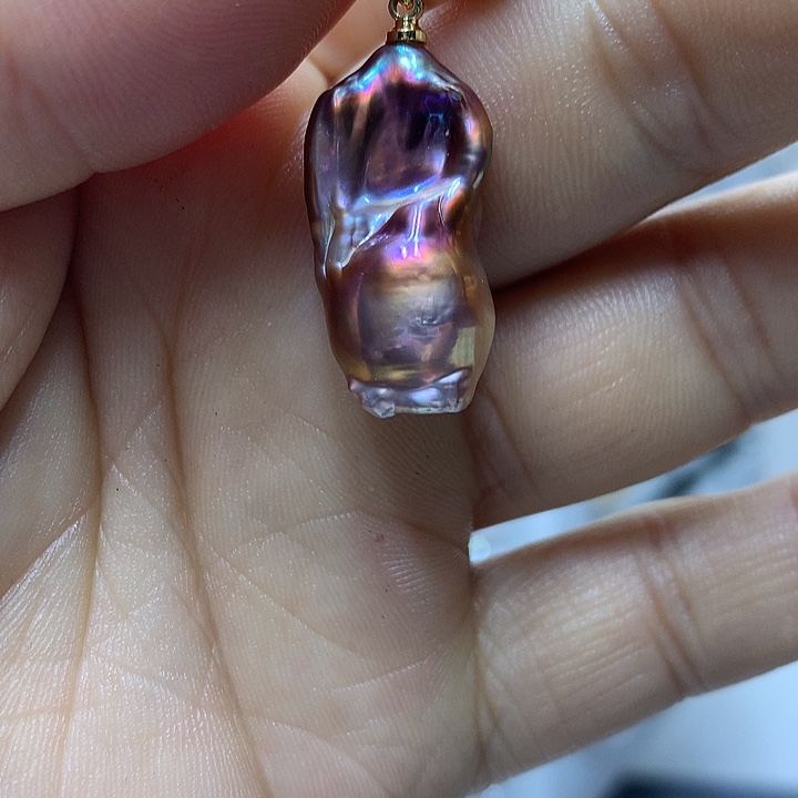 巴洛克未镶嵌淡水珍珠