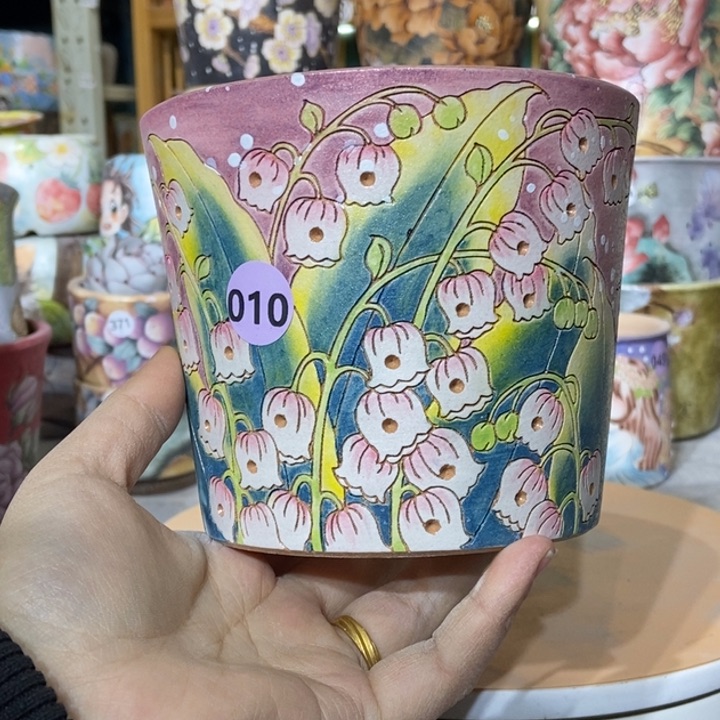 红陶景德镇艺术手绘作品