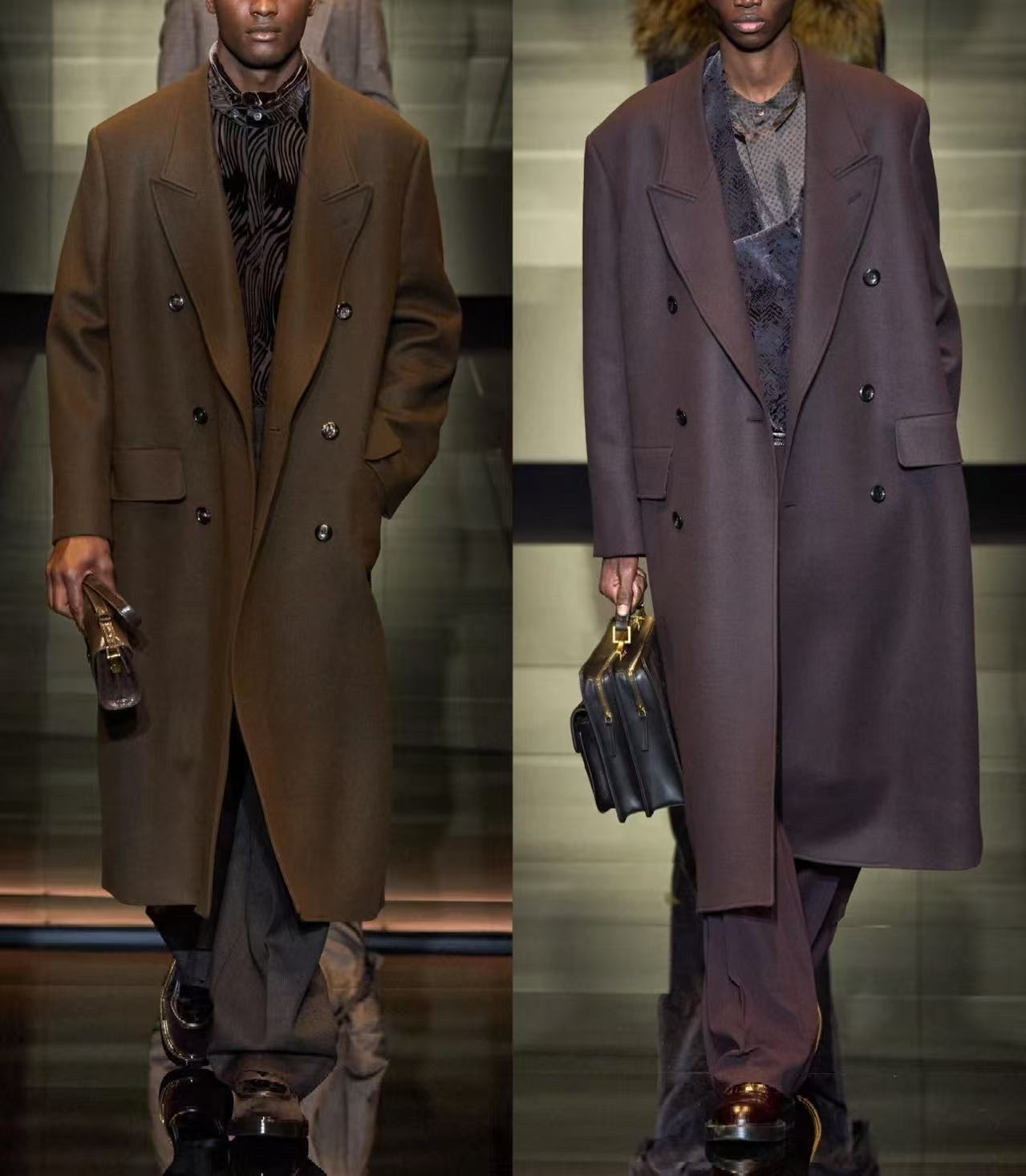 66688-时尚休闲奢潮连帽重工提花夹克外套*XH