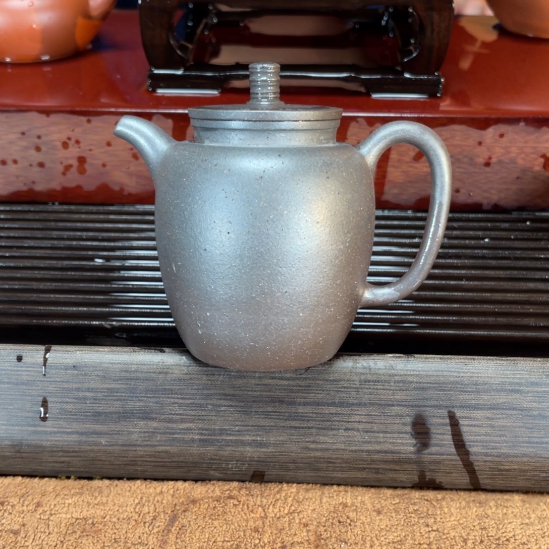 茶壶紫砂高端230cc紫泥高温高橄榄