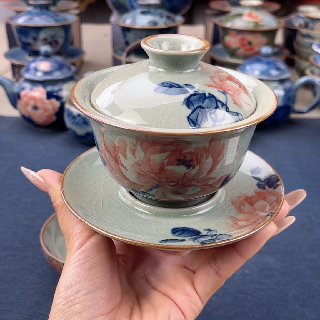 杯经典镇手绘手工茶具