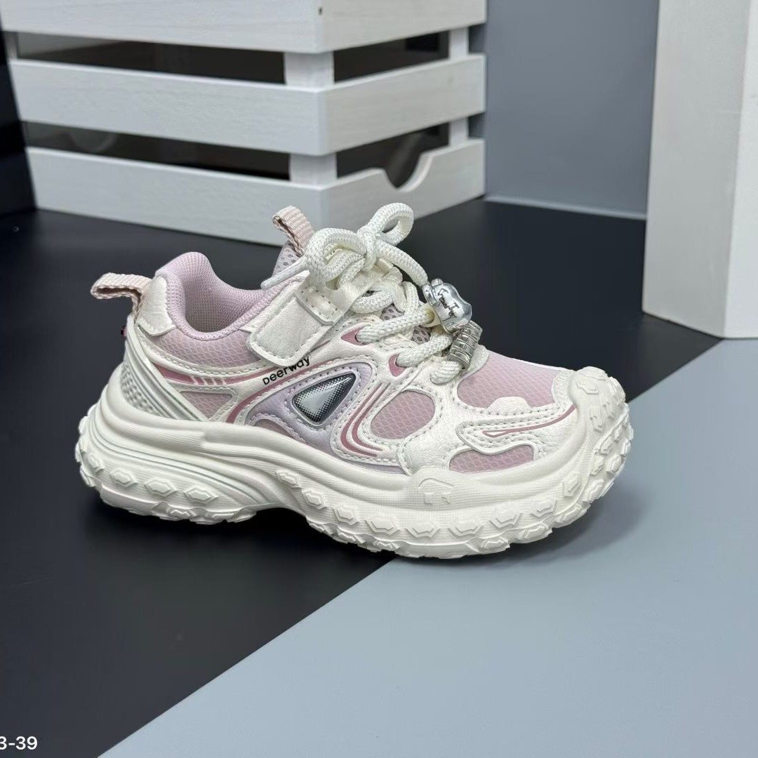 诗涵家 女童皮面运动休闲鞋39071