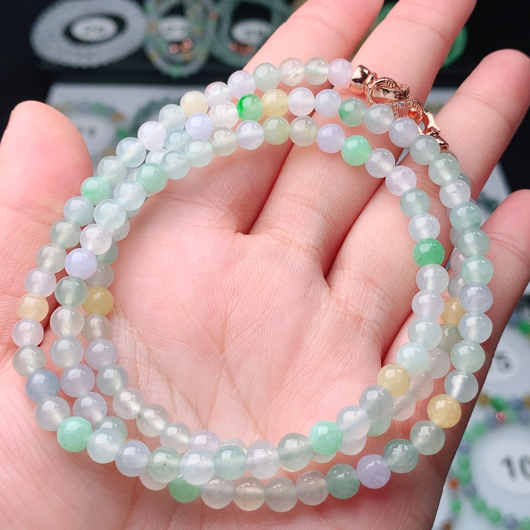 翡翠手串未镶嵌翡翠