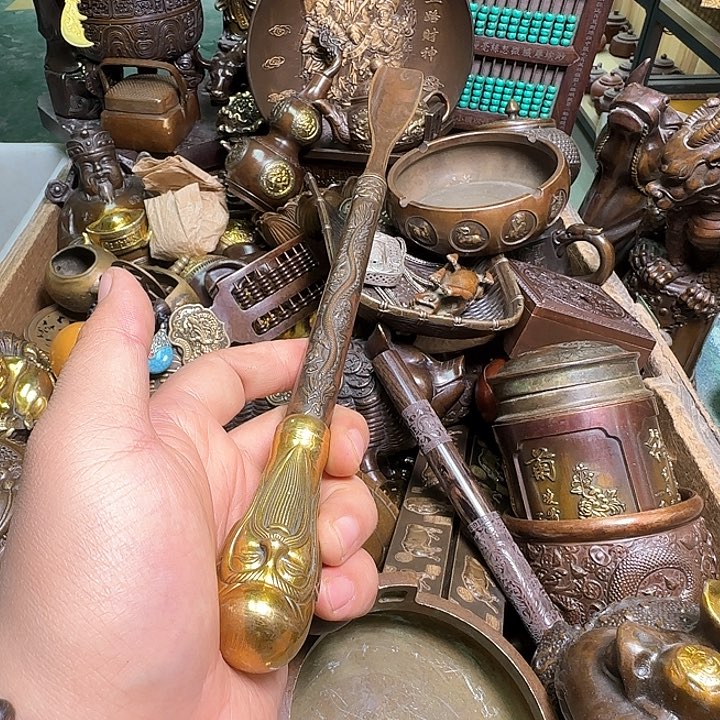 铜器办公室茶室摆件