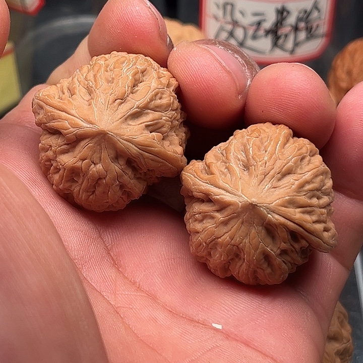 文玩核桃把件铁锤34