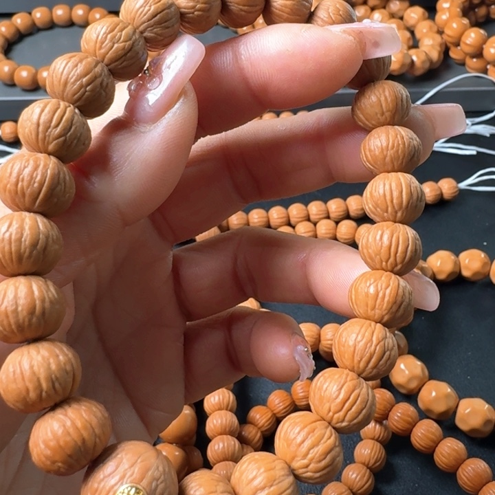 猴头核桃手串橙*香猴头