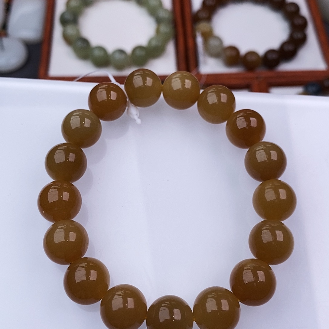 和田玉手链未镶嵌