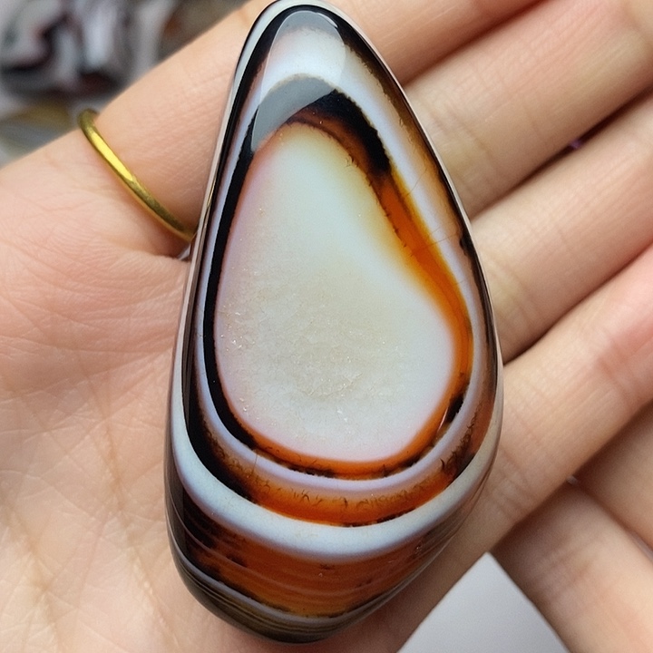 用***3玛瑙/玉髓未镶嵌吊坠(不含链)