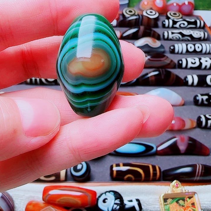 玛瑙/玉髓合金珠宝半成品