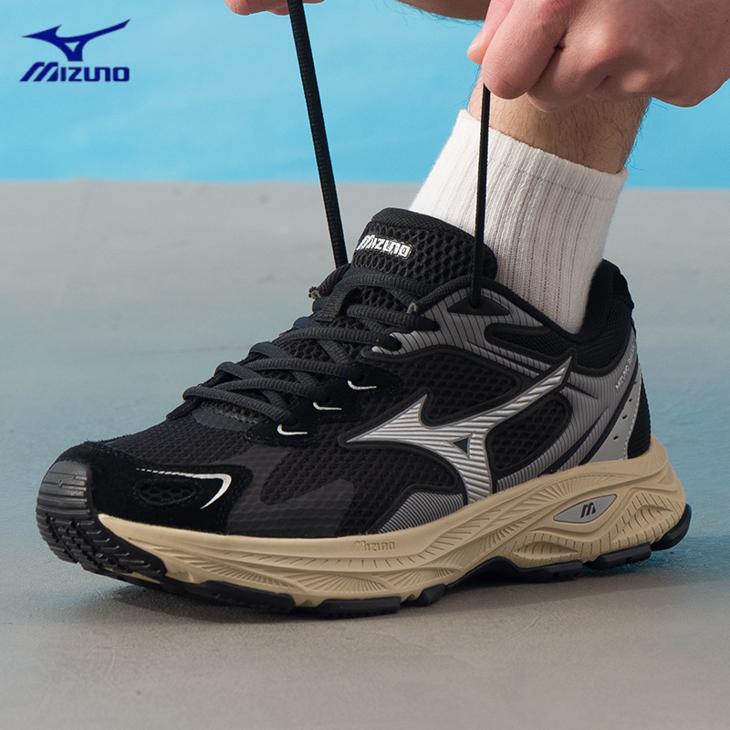 【RACER S】MIZUNO美津浓缓震防滑跑步鞋男女鞋休闲运动鞋 D1GH2235