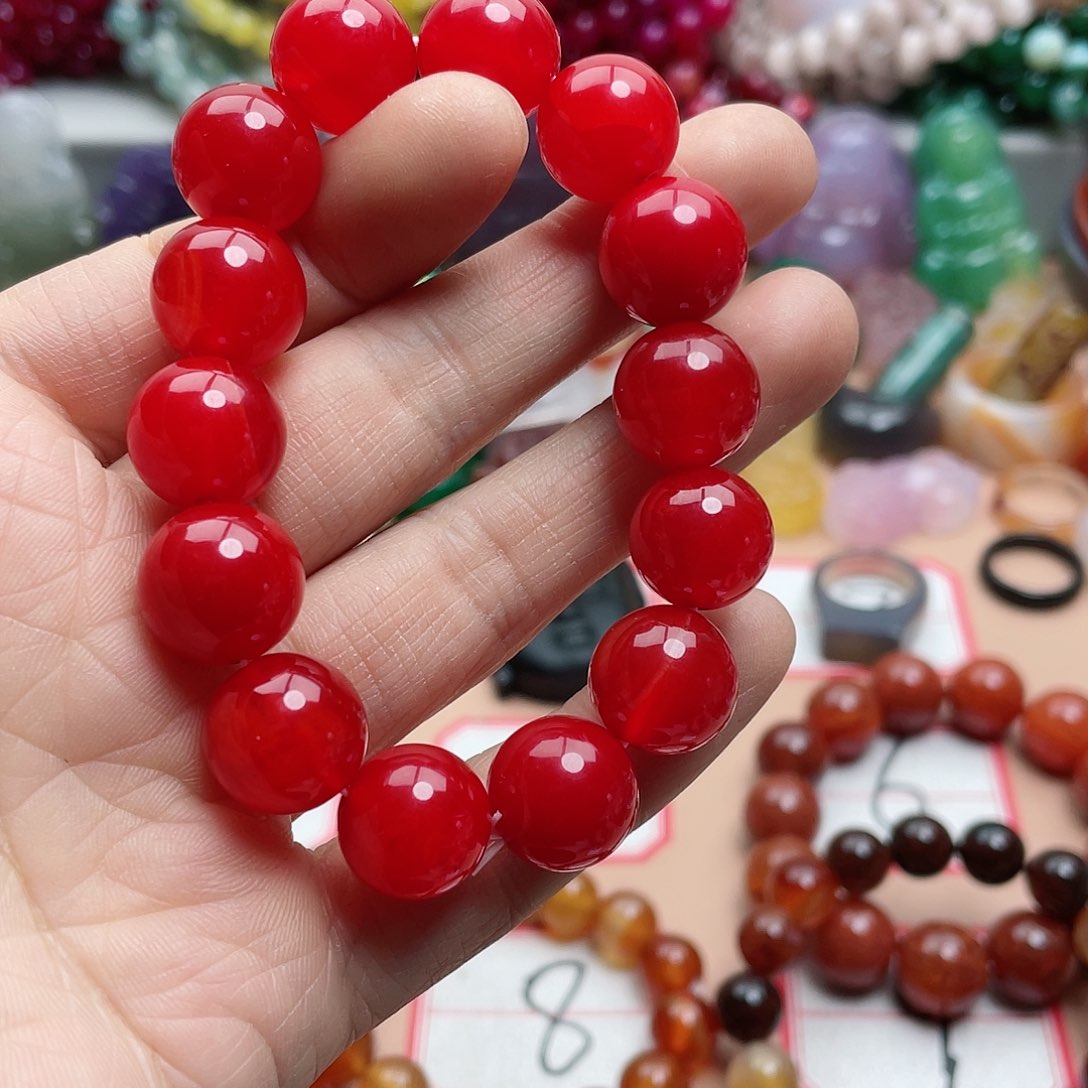 玛瑙/玉髓颈饰合金夏**至