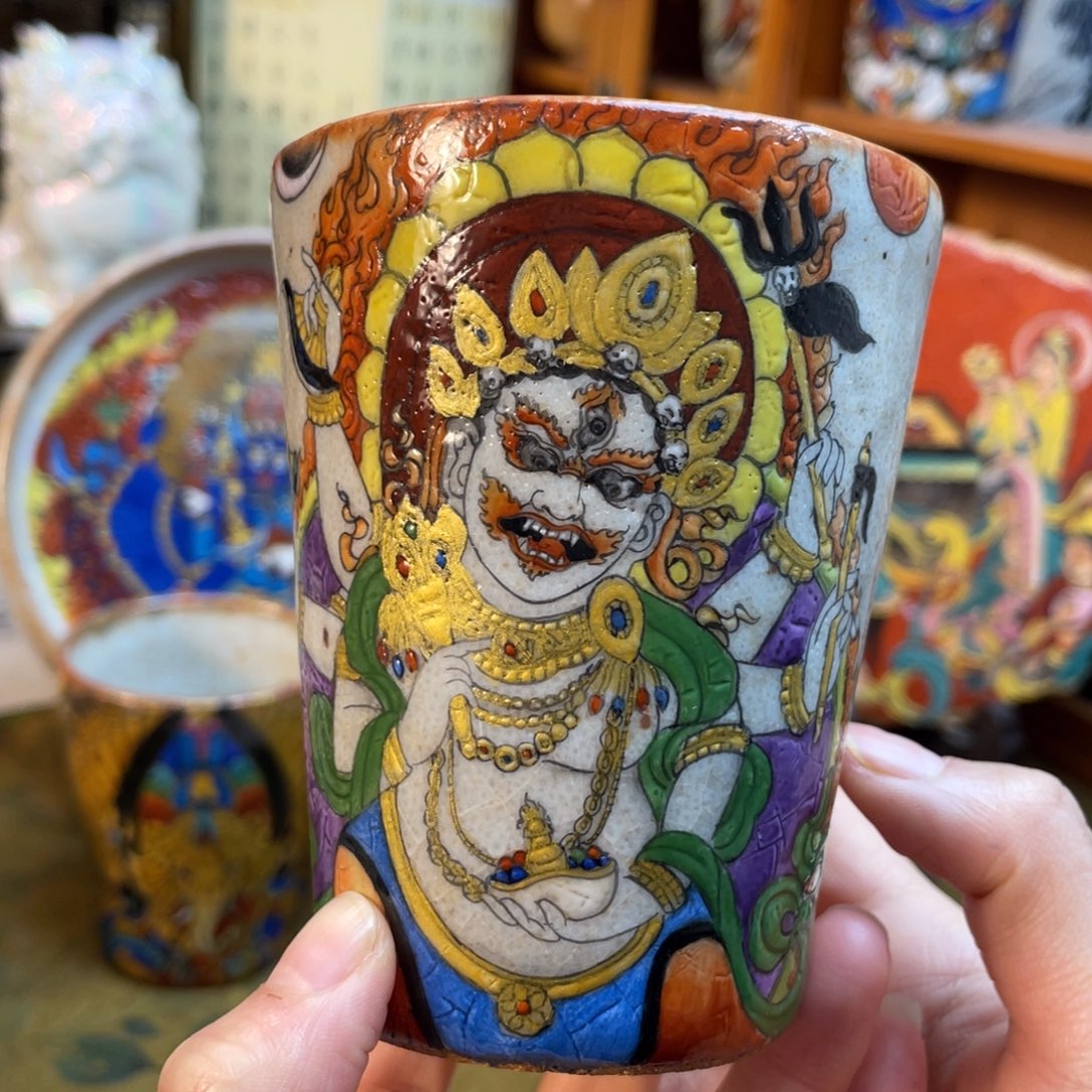 白六臂玛哈噶啦杯杯