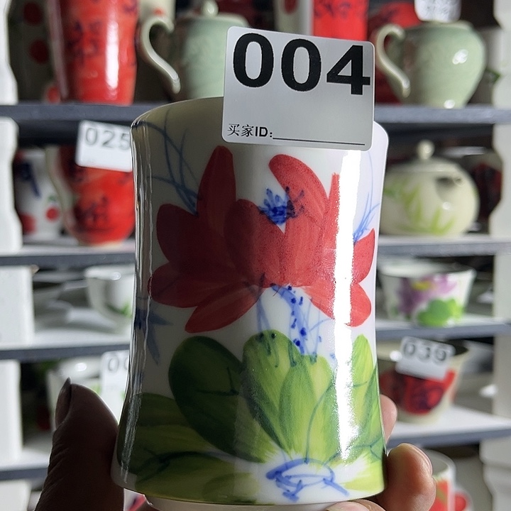 景德镇陶瓷。350毫升可乐杯