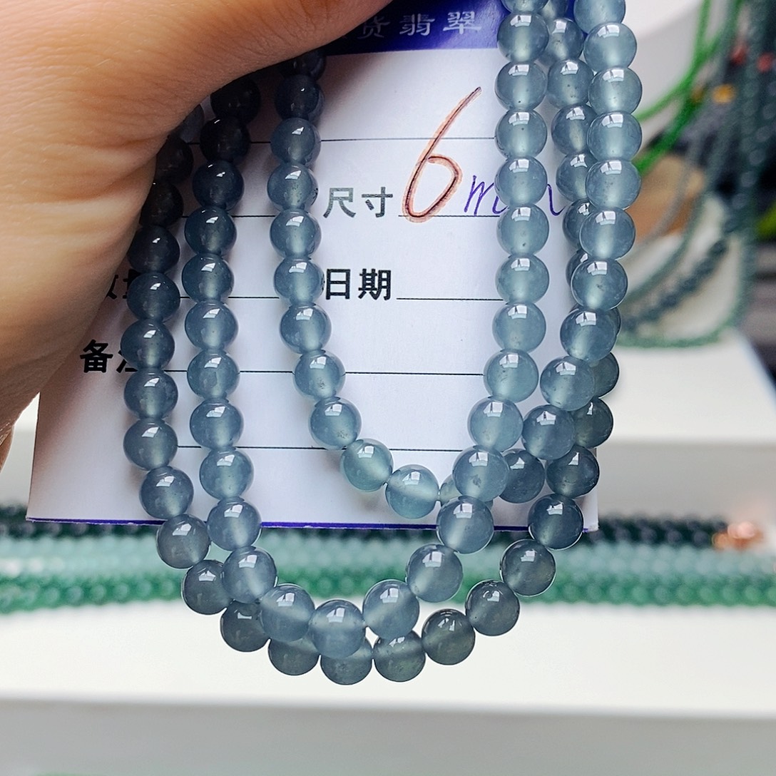 未镶嵌手串翡翠翡翠